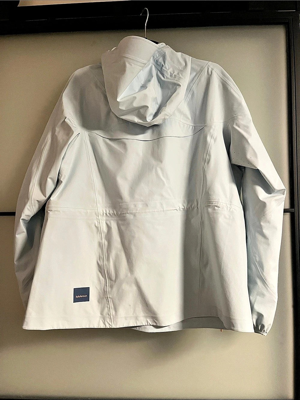 🩵🩵🩵lululemon Stretch Waterproof Hiking Half-Zip Pullover Baby Blue Size 12
